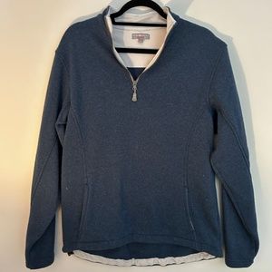 Peter Millar Blue Quarter-Zip